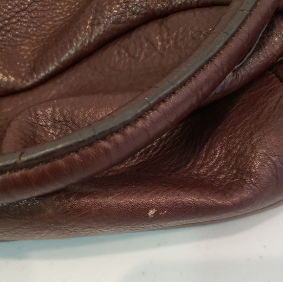 B Makowsky Brown Leather Bag - Picture 6 of 6